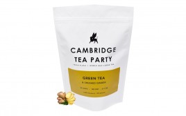 Cambridge Tea party Green Tea  Crushed Ginger   Pack  180 grams